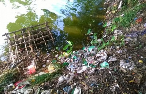 Udaipur : Negligence of locals contaminates Jagannath Lake water